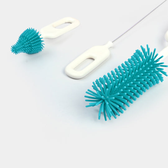 Rotating Bottle Feeder Brush with Stand
