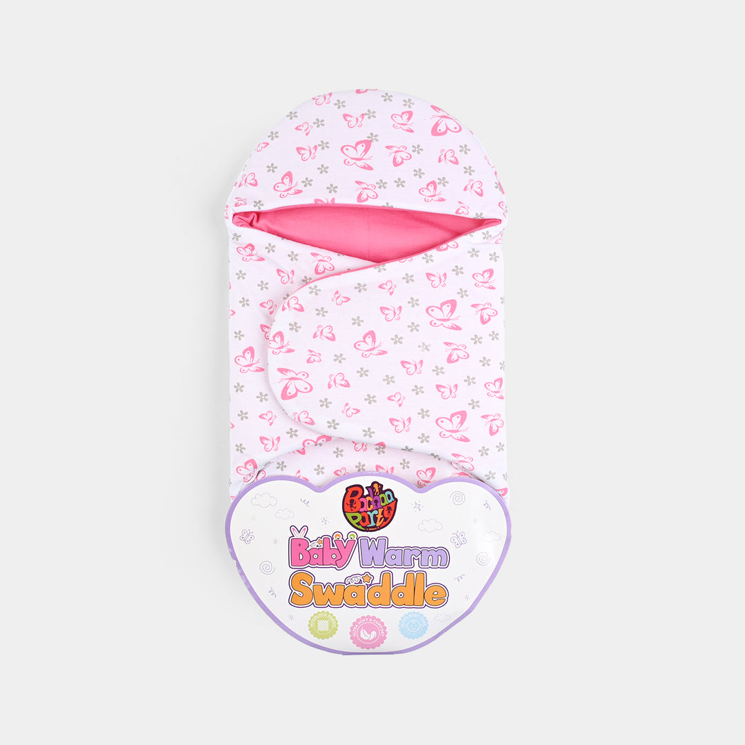 Infant Baby Foam Swaddle Butterfly | Pink