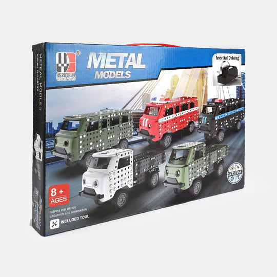 Educational Metal Assembly Model Truck | 386Pcs