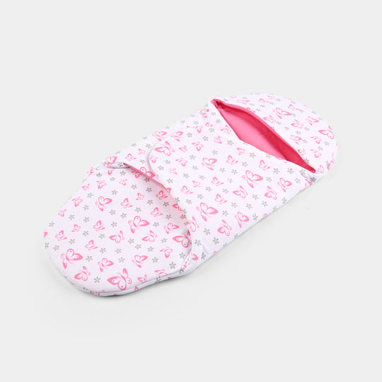 Infant Baby Foam Swaddle Butterfly | Pink