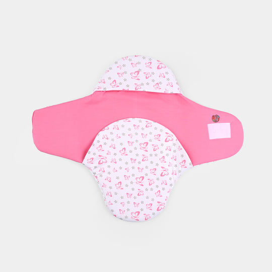 Infant Baby Foam Swaddle Butterfly | Pink