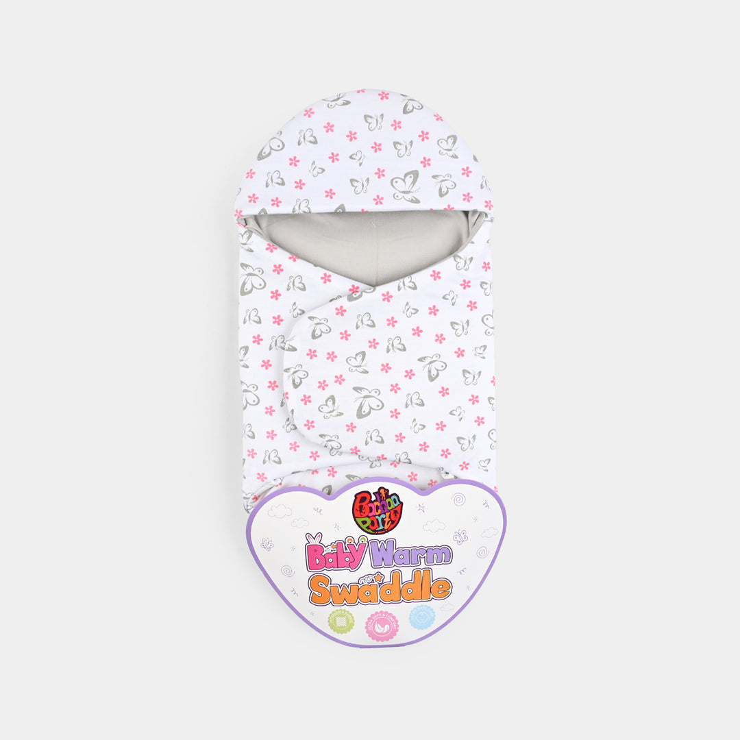 Infant Baby Foam Swaddle Butterfly | Grey