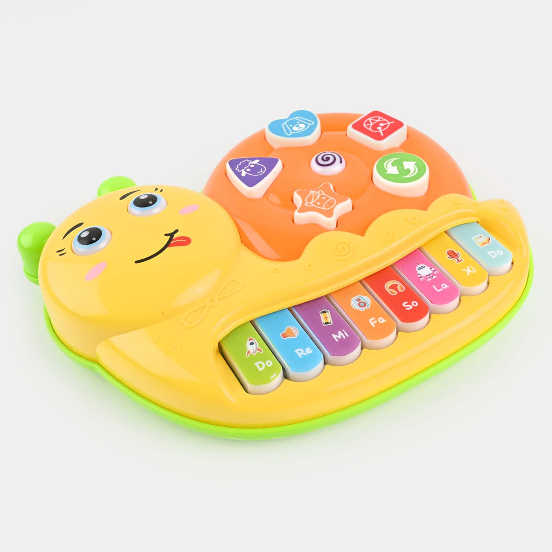 Musical Cute Snail Shape Piano