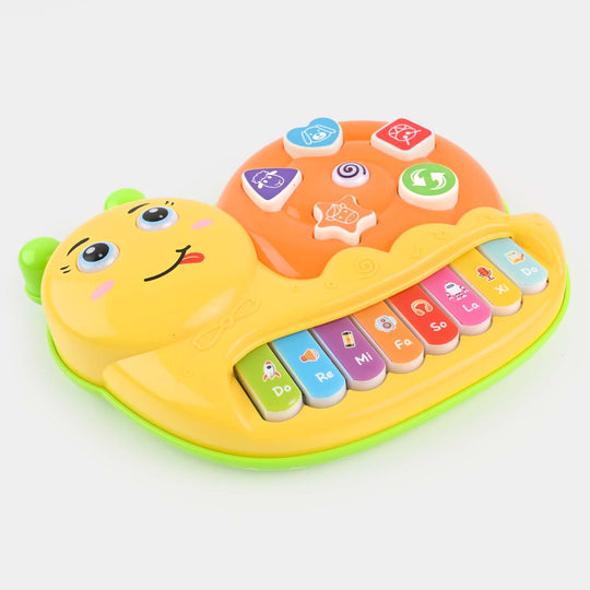 Musical Cute Snail Shape Piano