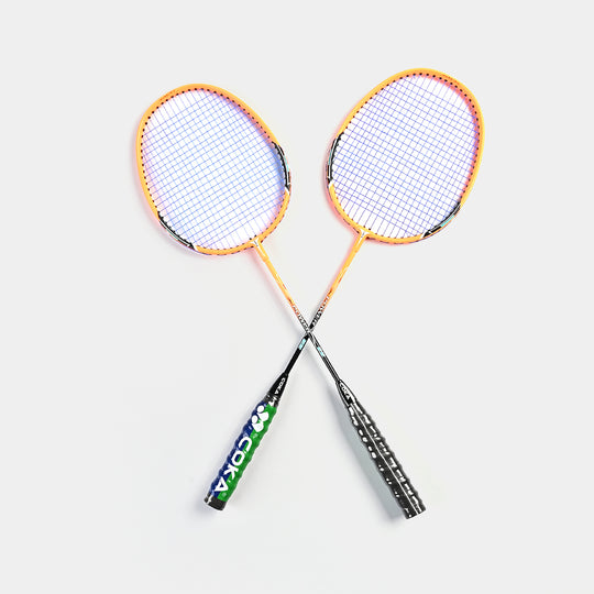 Badminton Racket Pair with Carrying Bag