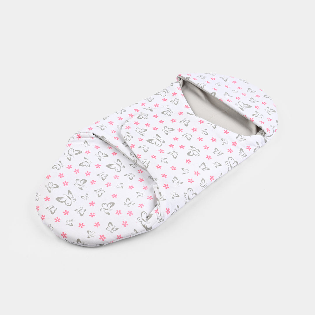 Infant Baby Foam Swaddle Butterfly | Grey