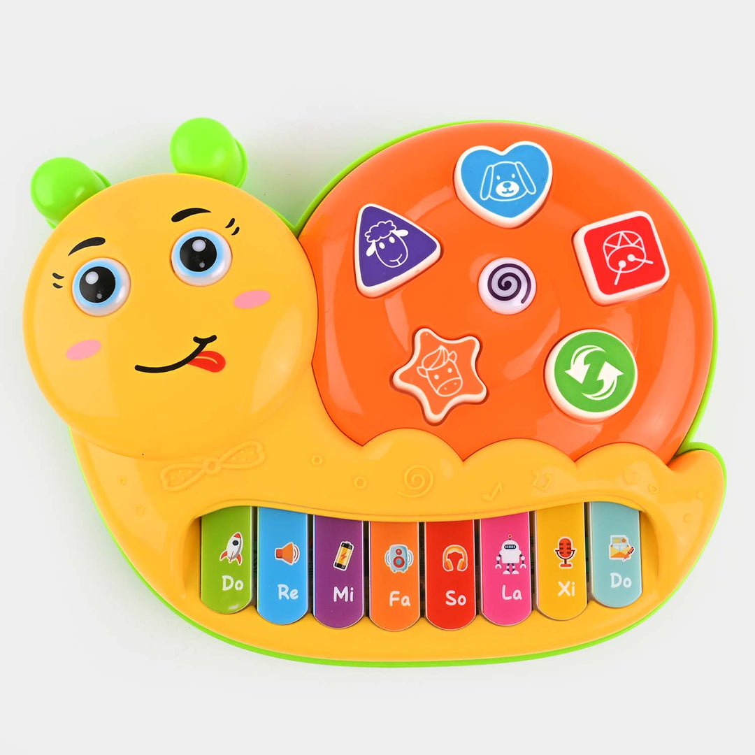 Musical Cute Snail Shape Piano