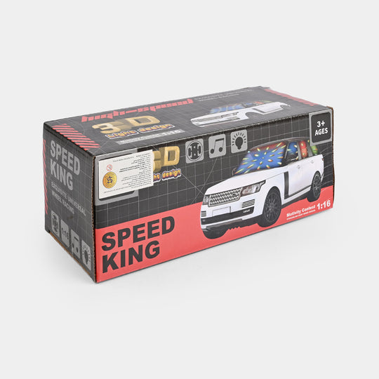 Universal Car Toy with Light & Sound