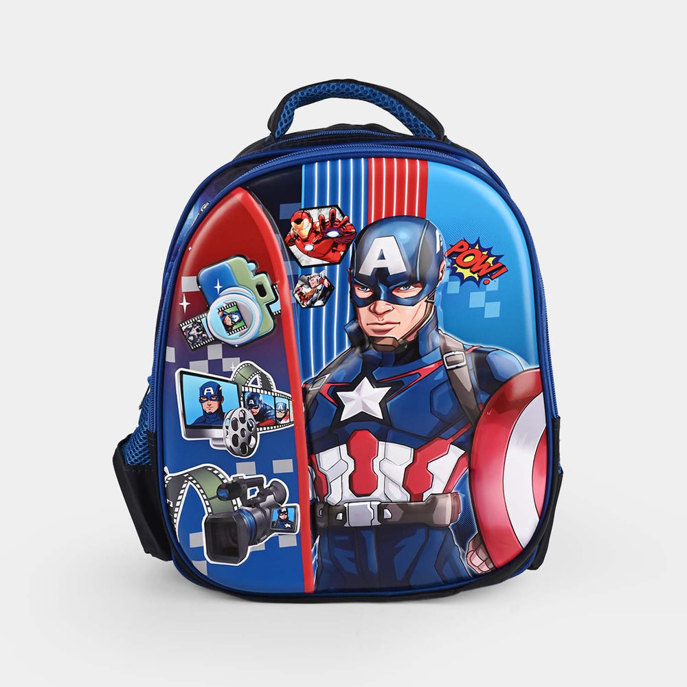 3D Embossed Kids School Backpack