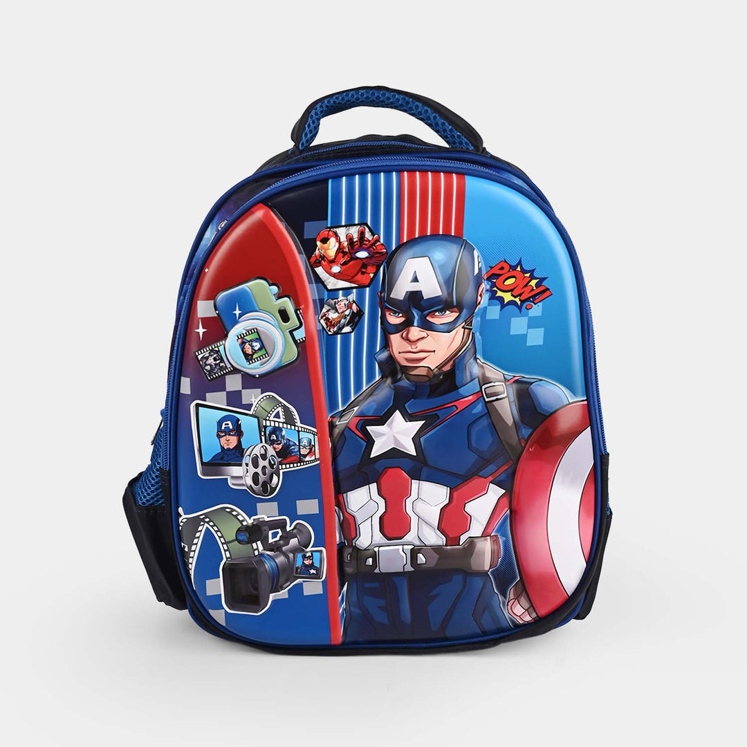 3D Embossed Kids School Backpack
