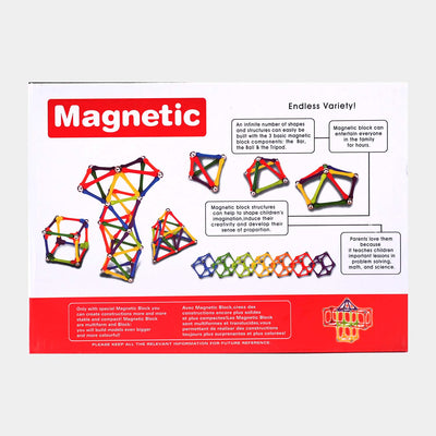 Magnetic Construction Blocks Creative Puzzle 90Pcs