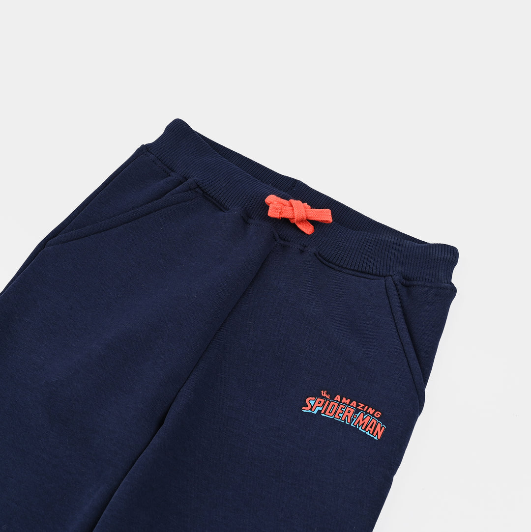 Boys Fleece Pajama - NAVY