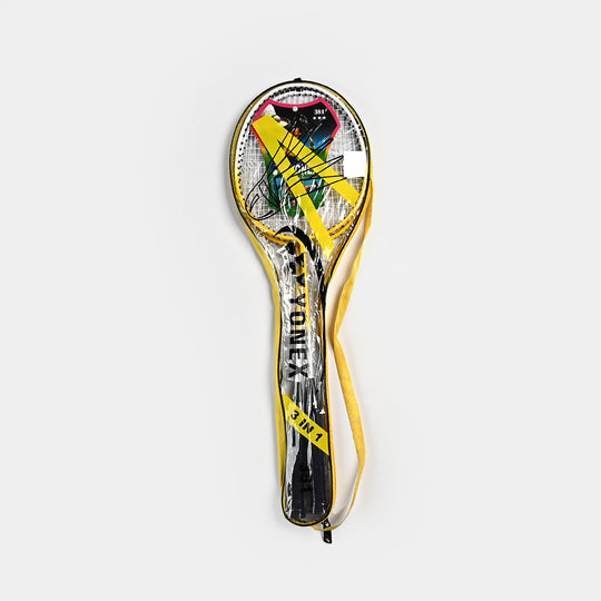 Badminton Racket Pair with Carrying Bag