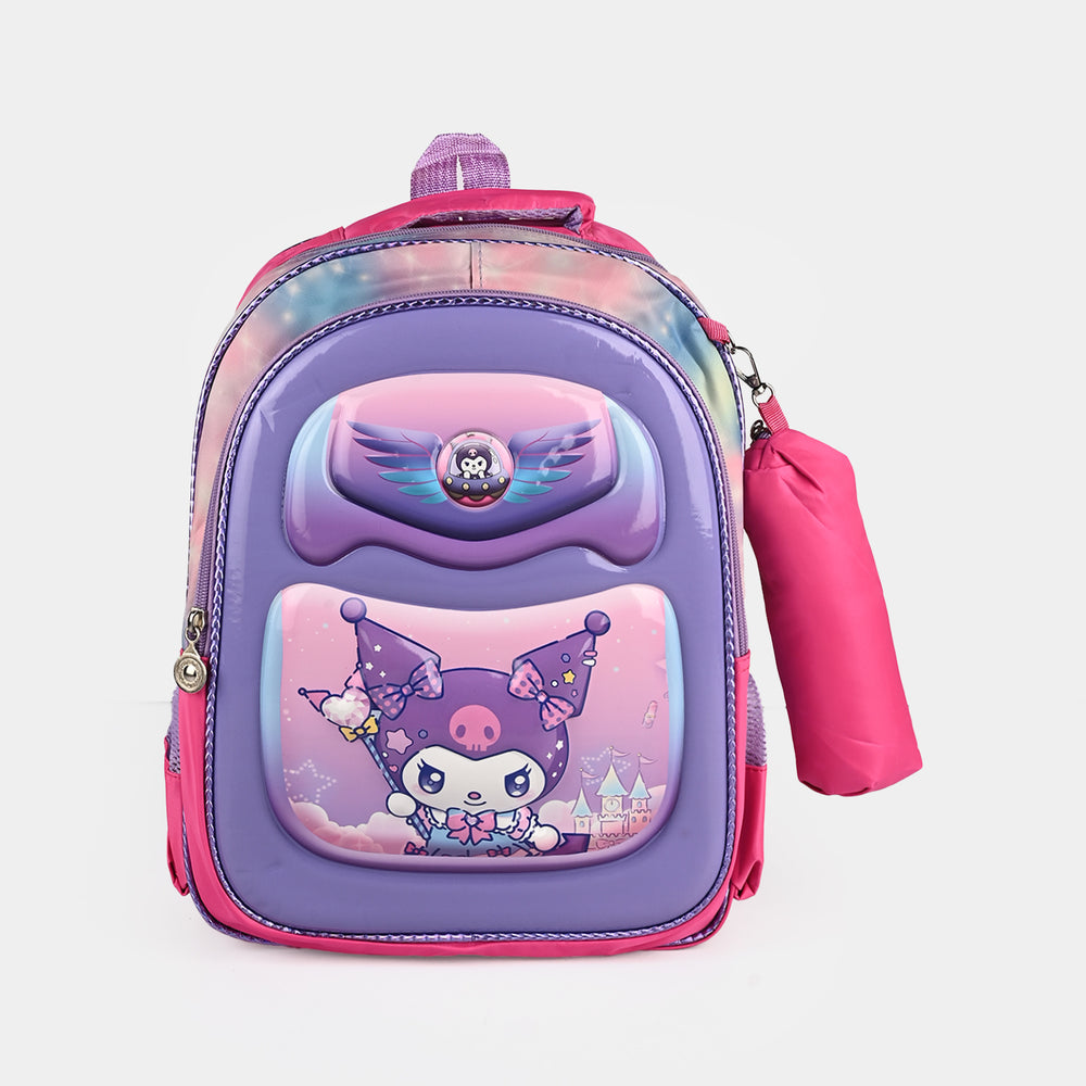 Kids School Backpack with Bottle Pouch
