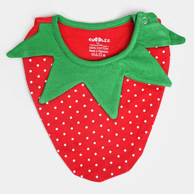 Cuddles Baby Fruit Ultra Soft Cotton Bib