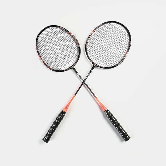 Badminton Racket Pair with Carrying Bag