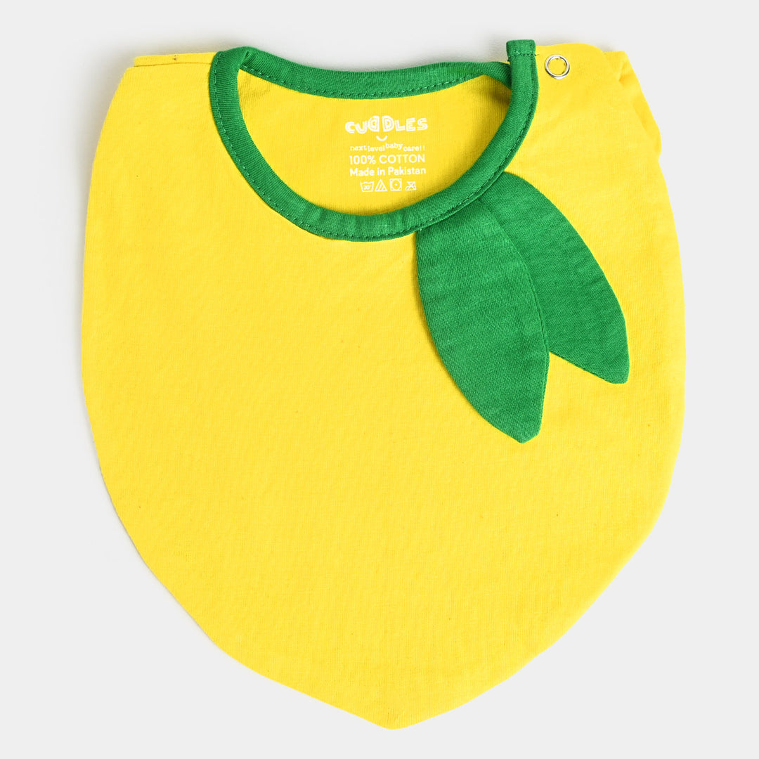 Cuddles Baby Fruit Ultra Soft Cotton Bib