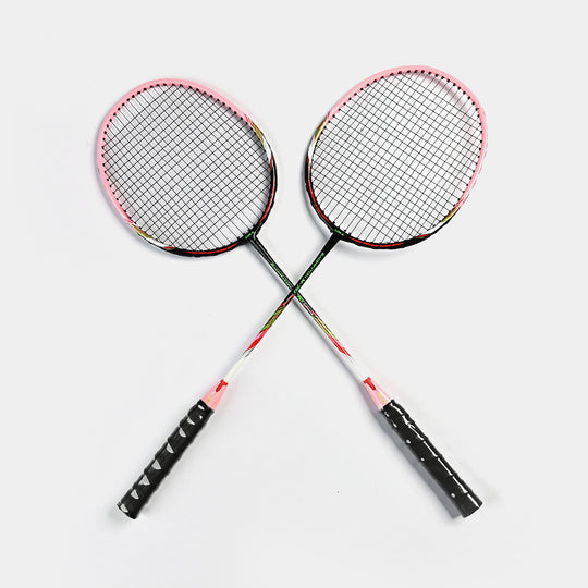 Badminton Racket Pair with Carrying Bag