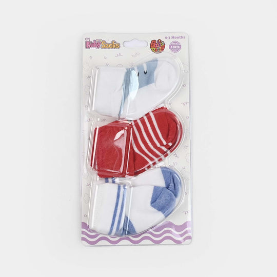 Infant Baby Socks Pack Of 3