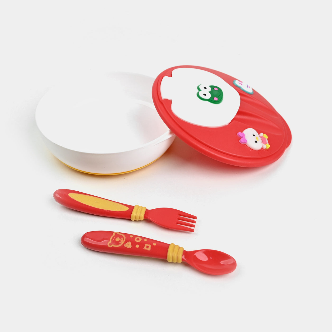 Baby Bowl & Spoon Set | Red