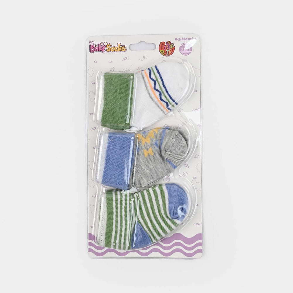 Infant Baby Socks Pack Of 3