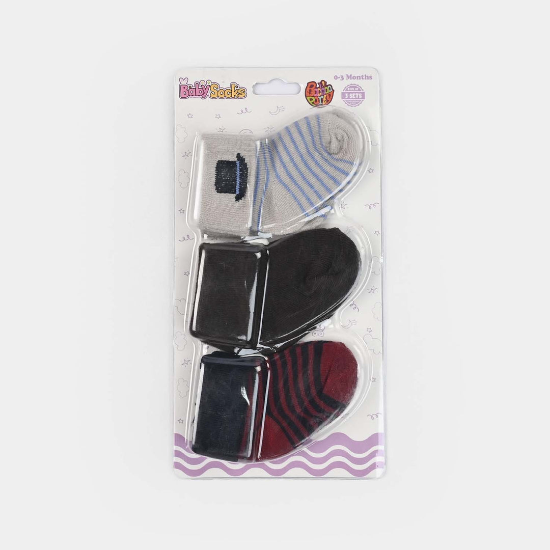 Infant Baby Socks Pack Of 3