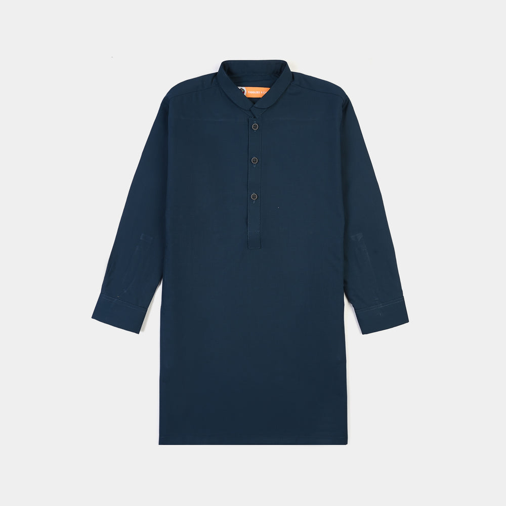 Boys Poly Viscose 2Piece Suit (Overly)-Teal