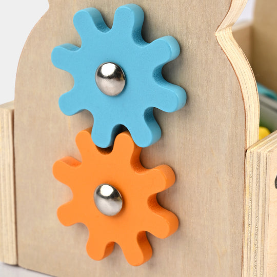Wooden Toolbox Play Set for Kids