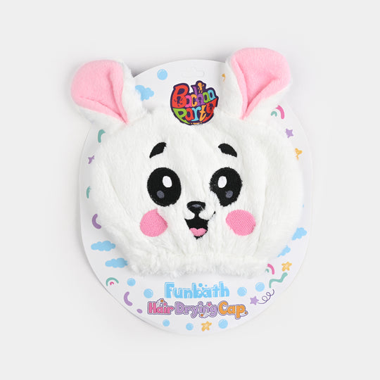 Fun Bath Hair Drying Cap/Hat | Rabbit