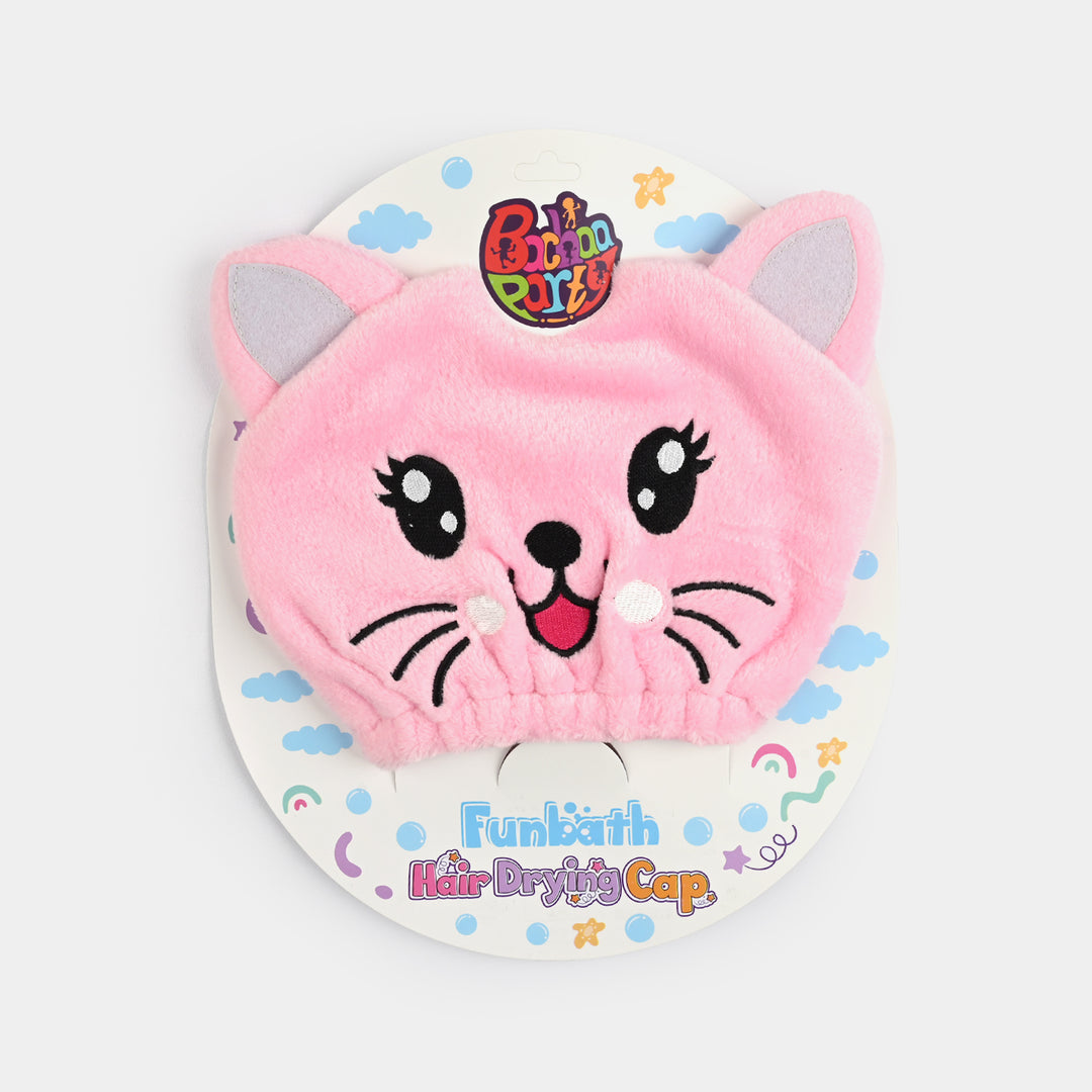 Fun Bath Hair Drying Cap/Hat | Cat