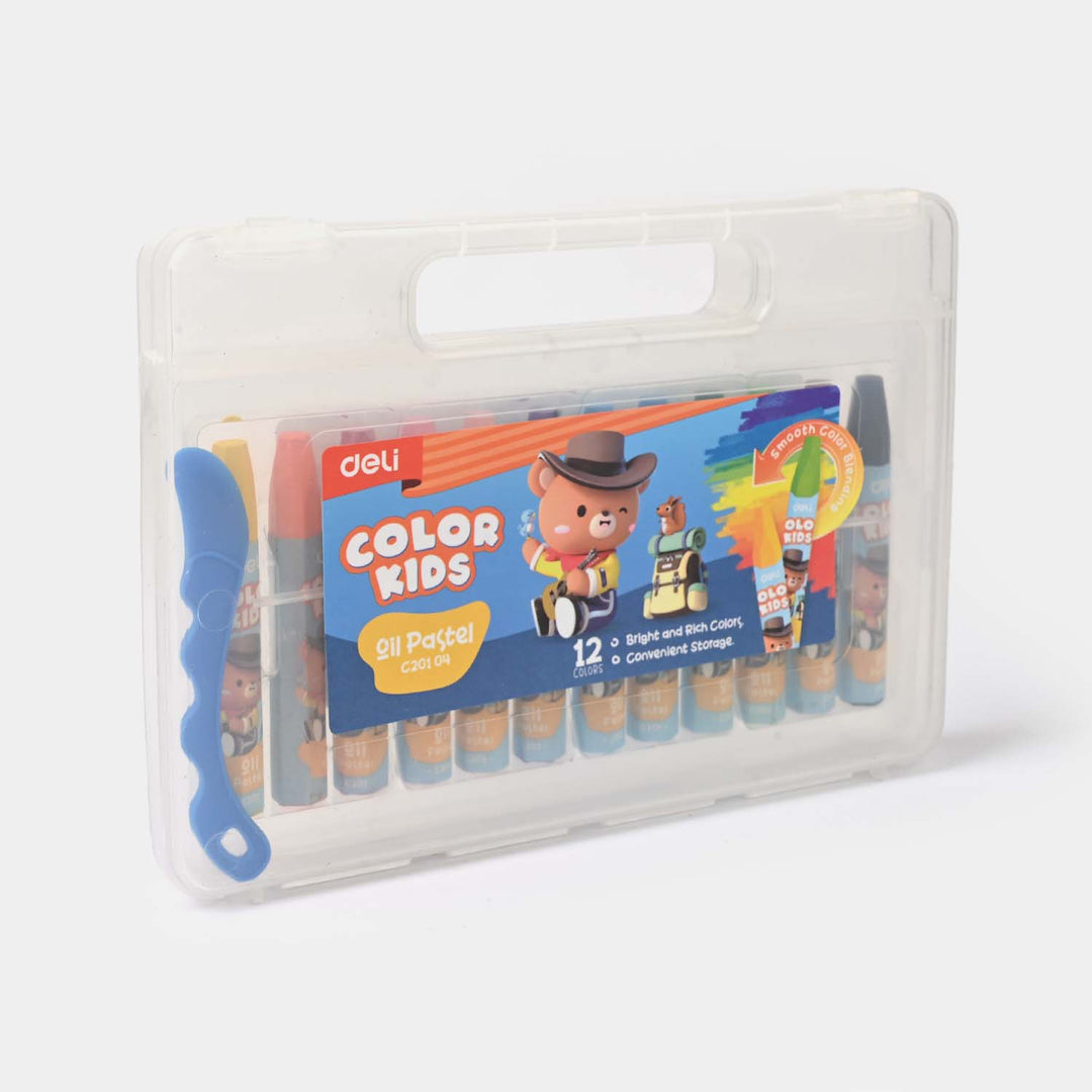 Oil Pastel 12 Colors For Kids