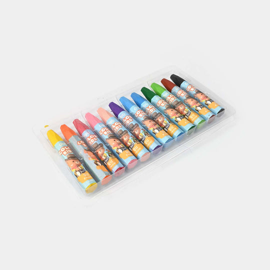 Oil Pastel 12 Colors For Kids