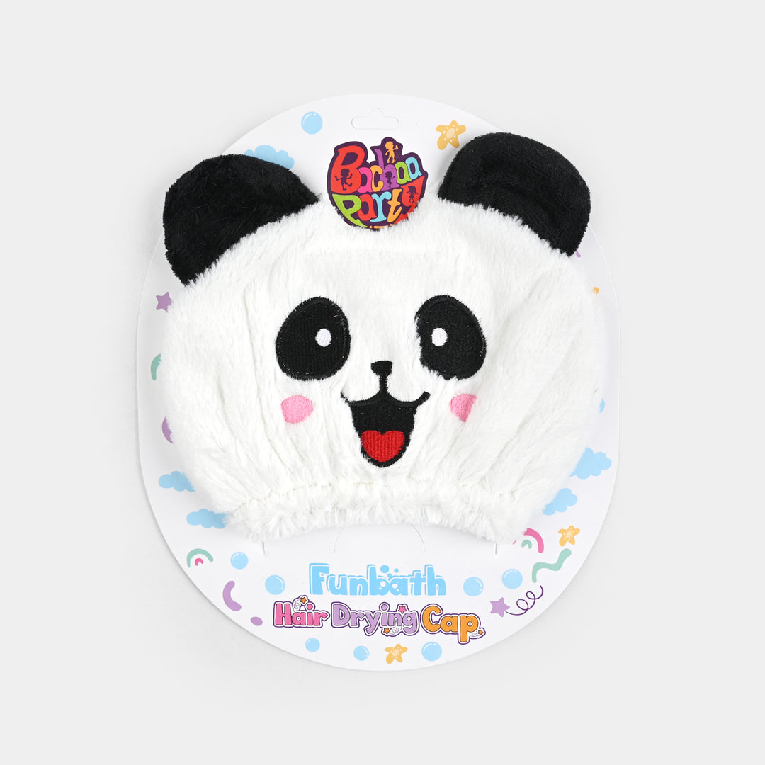 Fun Bath Hair Drying Cap/Hat | Panda