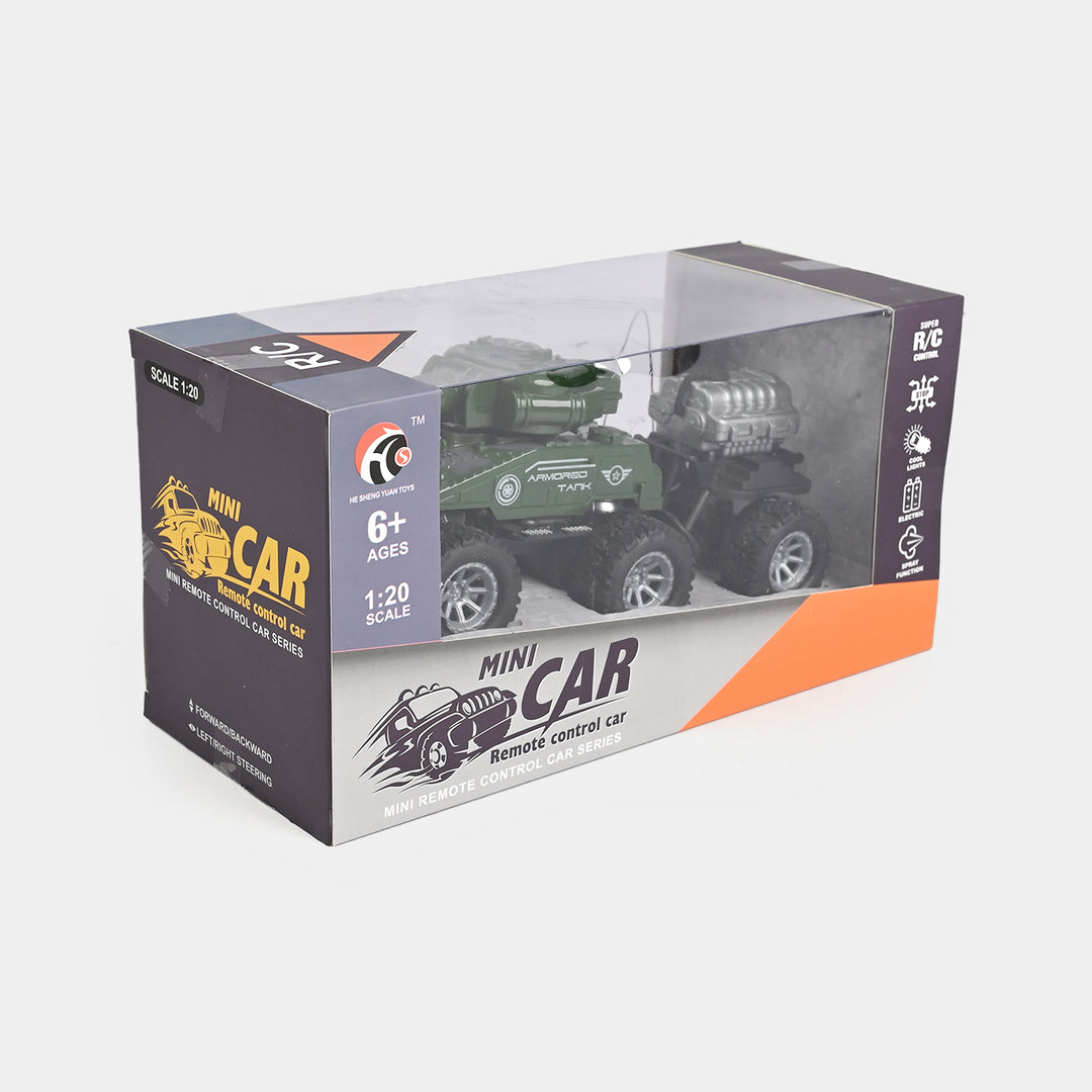 Remote Control Car With Spray For Kids