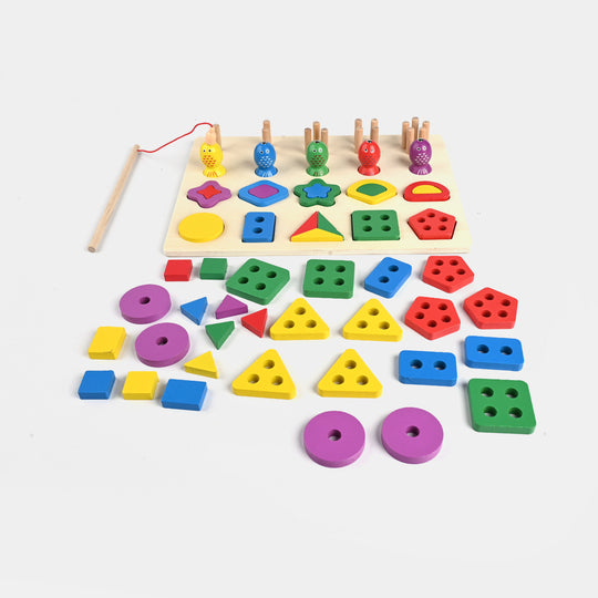 Wooden Geomatric Puzzle