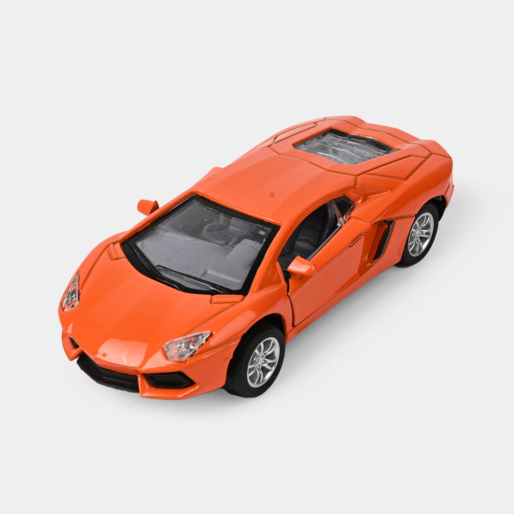 Die-Cast Model Car with Light & Sound for Kids