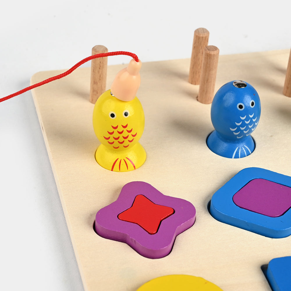 Wooden Geomatric Puzzle