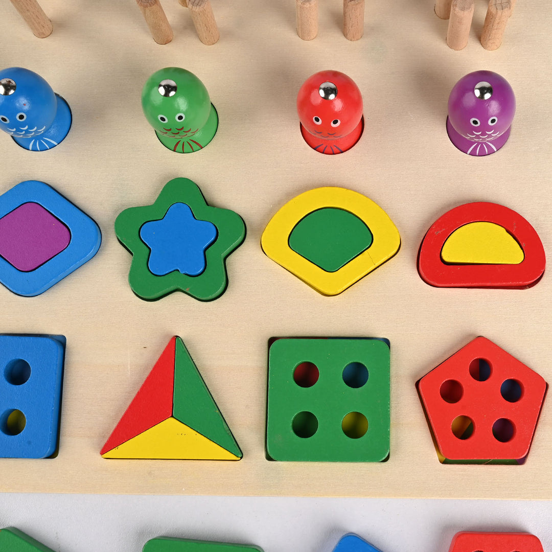 Wooden Geomatric Puzzle