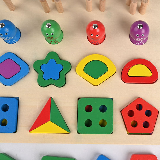 Wooden Geomatric Puzzle
