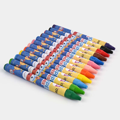 FUN & LEARN WITH WAX CRAYON COLOR | 12PCs