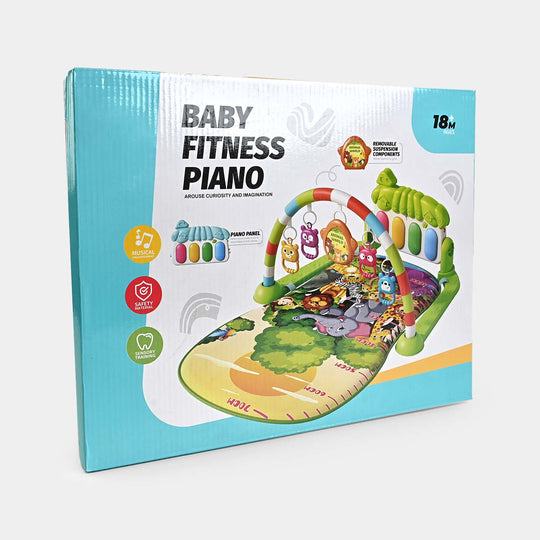 Baby Fitness Piano Play Gym/Mat | 18M+