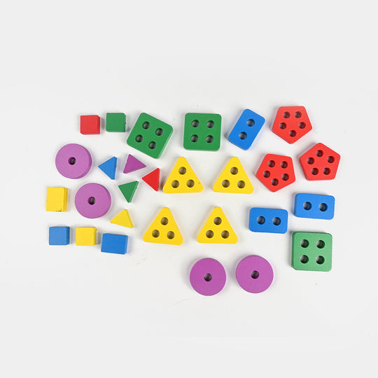 Wooden Geomatric Puzzle