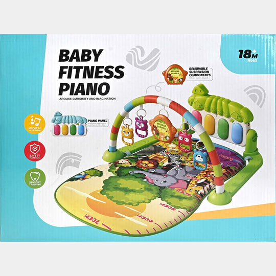 Baby Fitness Piano Play Gym/Mat | 18M+