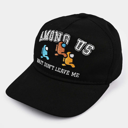 Boys Cap Among us-BLACK