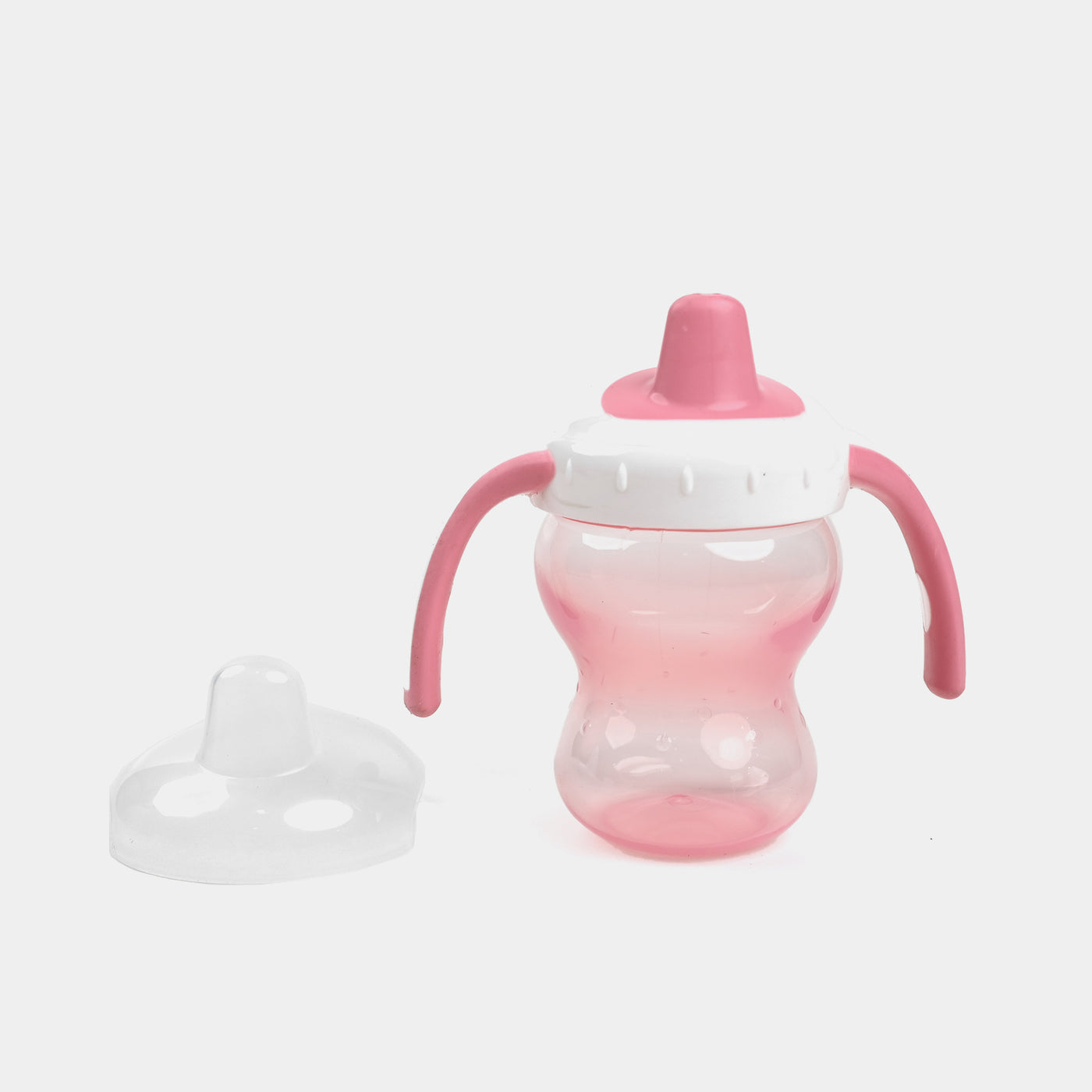 Sipper Feeding Bottle With Handle | Pink