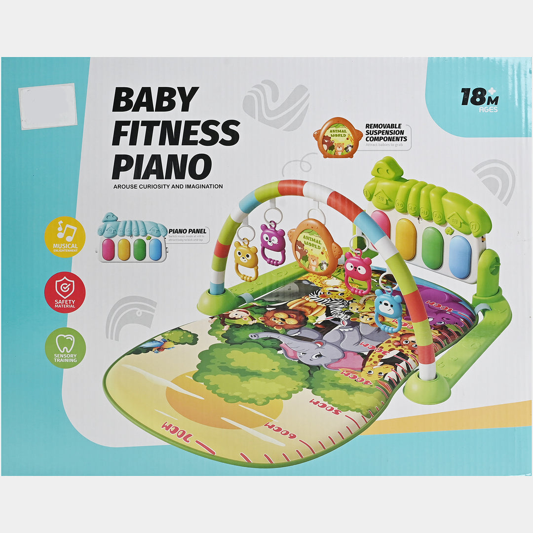 Baby Fitness Piano Play Gym/Mat | 18M+