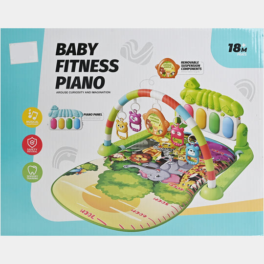 Baby Fitness Piano Play Gym/Mat | 18M+