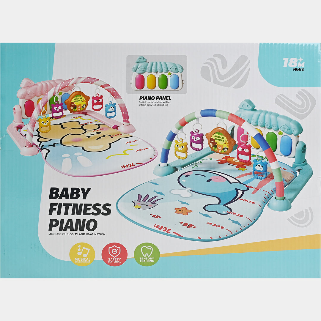 Baby Fitness Piano Play Gym/Mat | 18M+