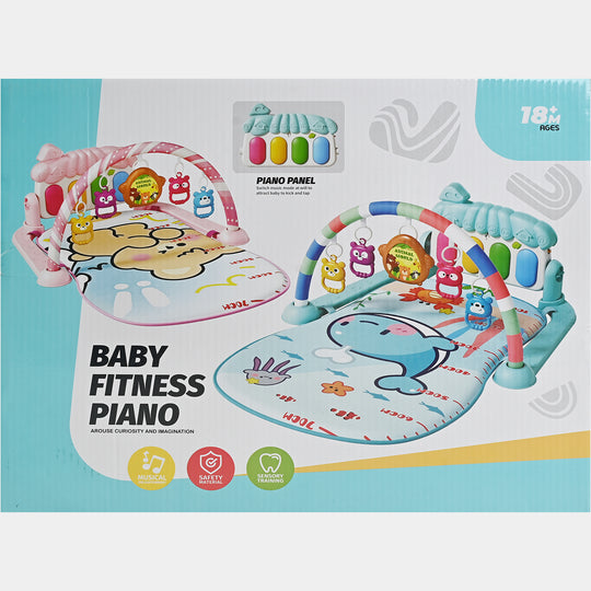 Baby Fitness Piano Play Gym/Mat | 18M+