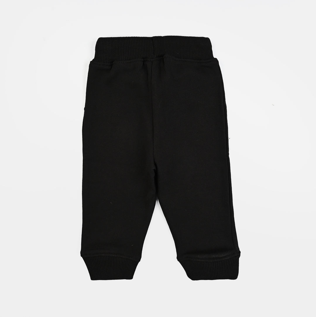 Infant Boys Fleece Pajama Roar-BLACK